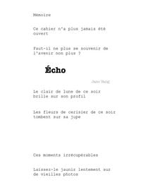 Produktbild: &Eacute;cho