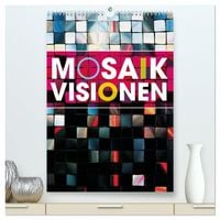 Produktbild: MOSAIK-VISIONEN (hochwertiger Premium Wandkalender 2027 DIN A2 hoch), Kunstdruck in Hochglanz