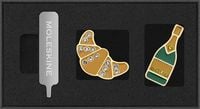 Produktbild Moleskine Country Pins Frankreich (2er-Set), Croissant + Champagner