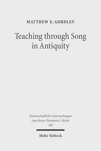 Produktbild: Teaching through Song in Antiquity