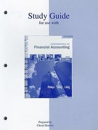 Produktbild: Study Guide for Use with Fundamentals of Financial Accounting
