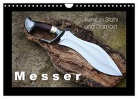 Produktbild: Kunst in Stahl und Damast - M e s s e r (Wandkalender 2027 DIN A4 quer), CALVENDO Monatskalender