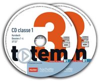 Produktbild: totem 3 - dt-sprachiger Raum/2 Audio-CDs zum Kursbuch