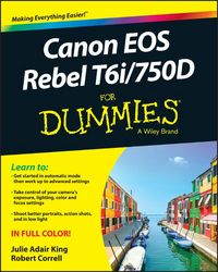 Produktbild: Canon EOS Rebel T6i / 750D For Dummies