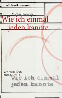 Produktbild: Wie ich einmal jeden kannte