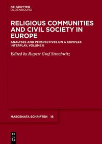 Produktbild: Religious Communities and Civil Society in Europe