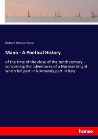 Produktbild: Mano - A Poetical History