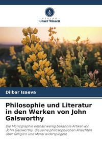 Produktbild: Philosophie und Literatur in den Werken von John Galsworthy