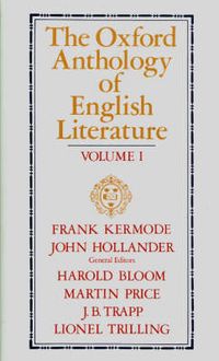 Produktbild: The Oxford Anthology of English Literature: Volume 1