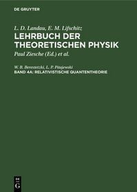 Produktbild: Relativistische Quantentheorie