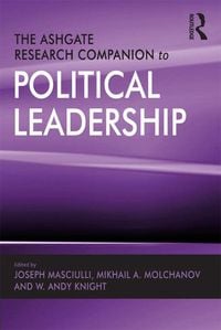 Produktbild: The Ashgate Research Companion to Political Leadership