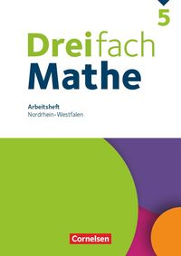 Bild vom Artikel Dreifach Mathe 5. Schuljahr - Nordrhein-Westfalen - Arbeitsheft mit Lösungen vom Autor Christina Tippel