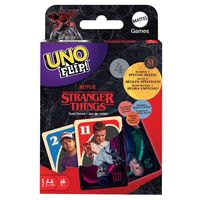 Mattel HJP41 - UNO FLIP! Stranger Things Edition, Kartenspiel