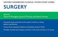 Produktbild: Oxford Handbooks Clinical Tutor Study Cards: Surgery