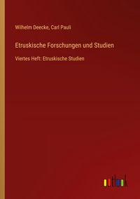 Produktbild: Etruskische Forschungen und Studien