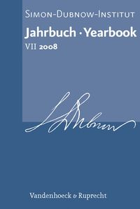 Produktbild: Jahrbuch des Simon-Dubnow-Instituts / Simon Dubnow Institute Yearbook VII (2008)