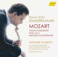 Bild vom Artikel Violinkonzerte 2+5/Sinfonia concertante vom Autor Wolfgang Amadeus Mozart