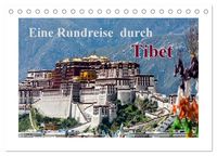 Produktbild: Eine Rundreise durch Tibet (Tischkalender 2026 DIN A5 quer), CALVENDO Monatskalender