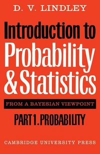 Produktbild: Introduction to Probability and Statistics from a Bayesian Viewpoint, Part 1, Probability