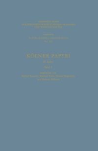 Produktbild: K&ouml;lner Papyri
