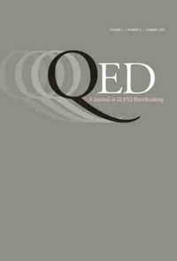 Produktbild: Qed a Journal in Glbtq Worldma