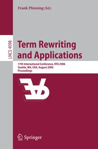 Produktbild: Term Rewriting and Applications