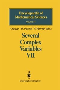 Produktbild: Several Complex Variables VII