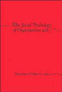 Produktbild: Social Psychology Of Organizat