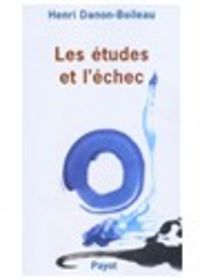 Produktbild: Les Etudes et l'Echec (Edition 2002)