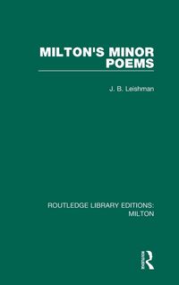Produktbild: Milton's Minor Poems