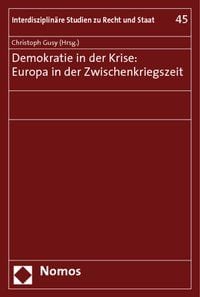Produktbild: Demokratie in der Krise: Europa in der Zwischenkriegszeit