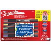 Produktbild: Sharpie Kreativmarker Acryl Pinselspitze 5 Farben 5 St&uuml;ck Blister