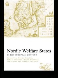 Produktbild: Nordic Welfare States in the European Context