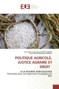 Produktbild: Politique Agricole, Justice Agraire Et Droit