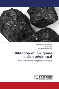 Produktbild: Utilization of low grade Indian origin coal