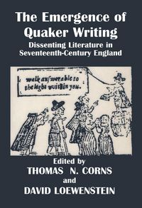 Produktbild: The Emergence of Quaker Writing