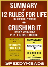 Produktbild: Summary of 12 Rules for Life: An Antidote to Chaos by Jordan B. Peterson + Summary of Crushing It by Gary Vaynerchuk 2-in-1 Boxset Bundle