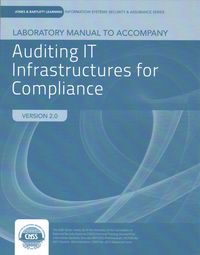 Produktbild: Lab Manual To Accompany Auditing IT Infrastructure For Compliance