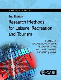 Produktbild: Research Methods for Leisure, Recreation and Tourism