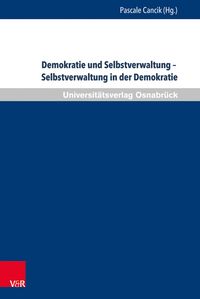 Produktbild: Demokratie und Selbstverwaltung - Selbstverwaltung in der Demokratie