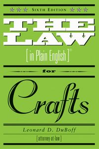 Produktbild: The Law (in Plain English) for Crafts