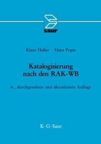 Produktbild: Katalogisierung nach den RAK-WB