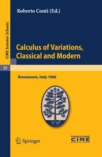 Produktbild: Calculus of Variations, Classical and Modern