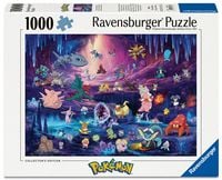 Produktbild: Erwachsenenpuzzle 1000 Teile - Pok&eacute;mon - Espeon and Crystal Cave