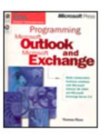 Produktbild: Programming Microsoft Outlook and Microsoft Exchange