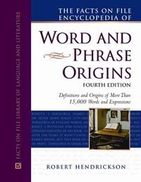 Produktbild: Hendrickson, R:  The Facts on File Encyclopedia of Word and