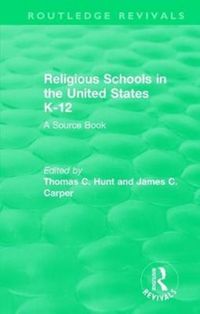 Produktbild: Religious Schools in the United States K-12 (1993)