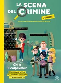 Produktbild: La scena del crimine junior. Gialli da risolvere per giovani detective