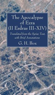Produktbild: The Apocalypse of Ezra (II Esdras III-XIV)