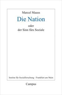 Produktbild: Die Nation oder Der Sinn f&uuml;rs Soziale